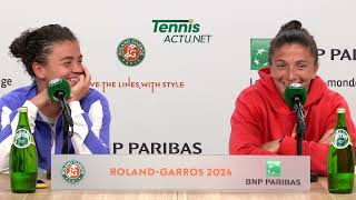 Tennis - Roland-Garros 2024 - Sara Errani e Jasmine Paolini in finale : 