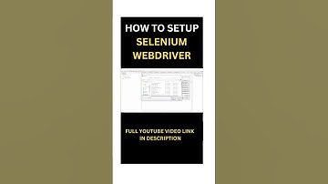 How to install Selenium Webdriver | Setup Selenium Webdriver in Eclipse