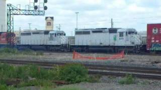 Montreal train video #43. CP Rail trains