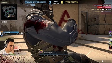 CS GO Mirage Competitive Gameplay, Supreme Master First Class Rank Competitive Match!