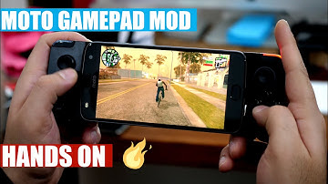 Motorola Gamepad Moto Mod Unboxing and Hands On