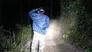 2 youtuber misteri ini di kejar 2 sosok hitam seperti manusia kanibal di hutan buangan
