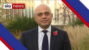 Sajid Javid: Trump acting like an adolescent over US election result