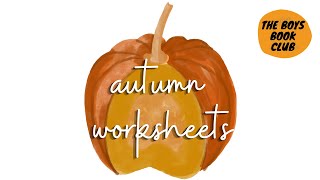 Autumn / Fall Worksheets (free download)