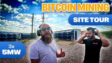 Touring Three 5MW Bitcoin Mining farms with Mining Store!