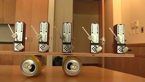 Oscillating neural network demonstration