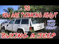 CONSIDER THIS BEFORE BUYING A JEEP CHEROKEE XJ (BUYERS GUIDE) - THE AVERAGE JEEPERS