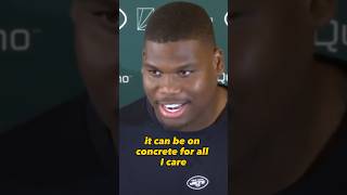 Quinnen Williams is ready to play football on any surface ?‍️