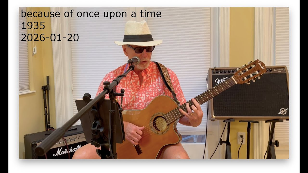 because of once upon a time