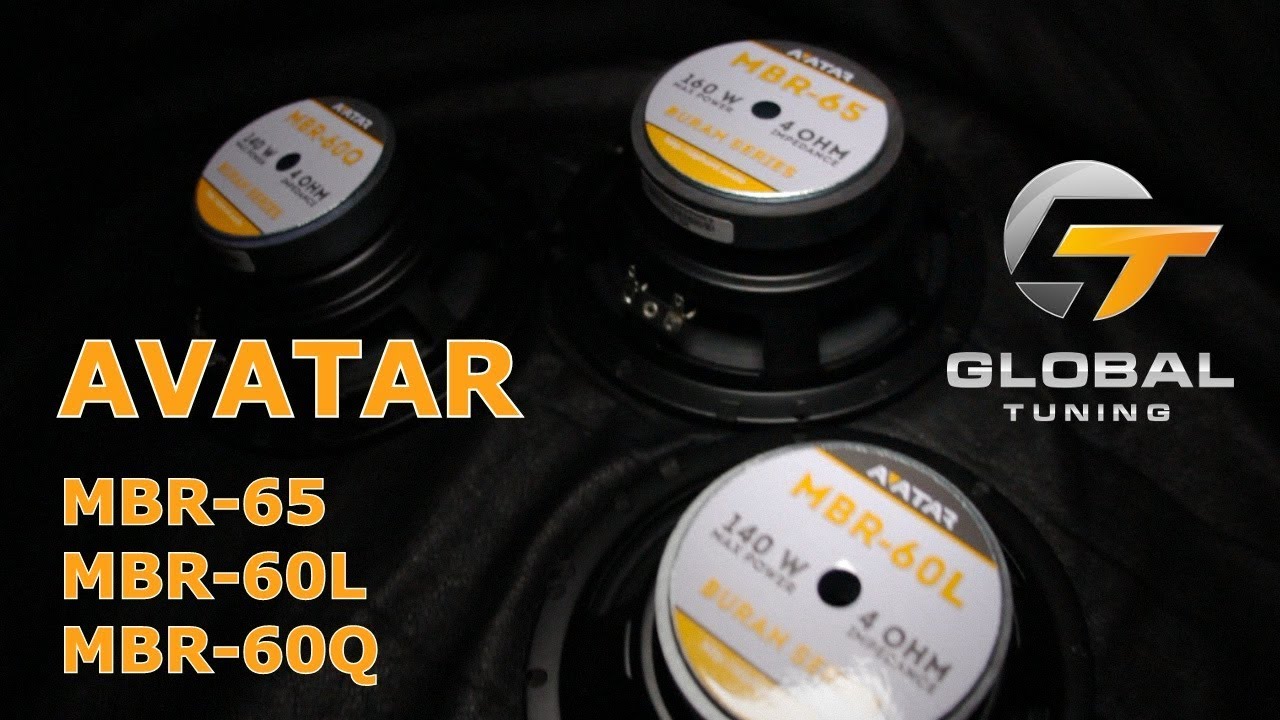 Бюджетные и громкие AVATAR MBR-65; MBR-60L; MBR-60Q