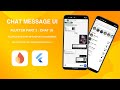 Flutter Chat App UI  || Reply on  Message ||  Chat UI In Flutter Part 3