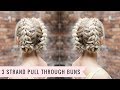 AMAZING 3 Strand Pull Through Buns by SweetHearts Hair