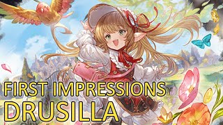 【Granblue Fantasy】First Impressions on Drusilla
