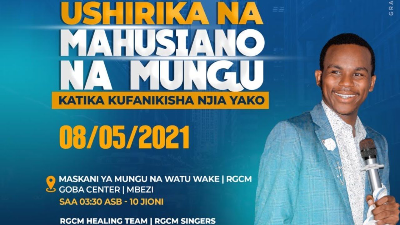 NGUVU YA VIWANGO VYA USHIRIKA NA MAHUSIANO NA MUNGU KATIKA KUFANIKISHA NJIA YAKO | MAY 8, 2021