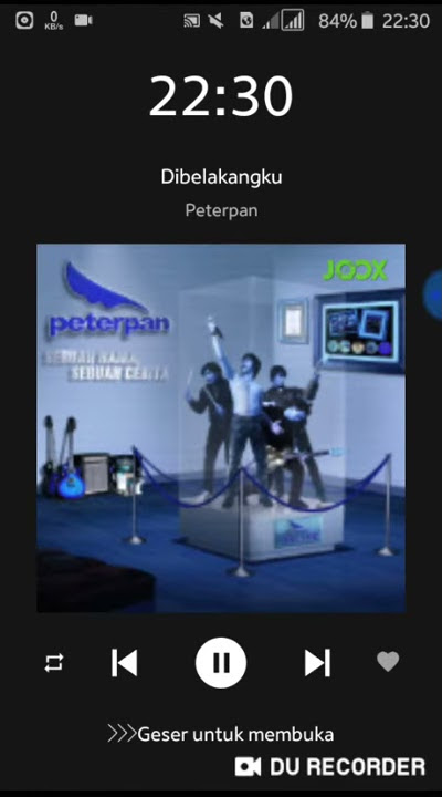Suara bisikan misterius di Lagu Peterpan Belakangku