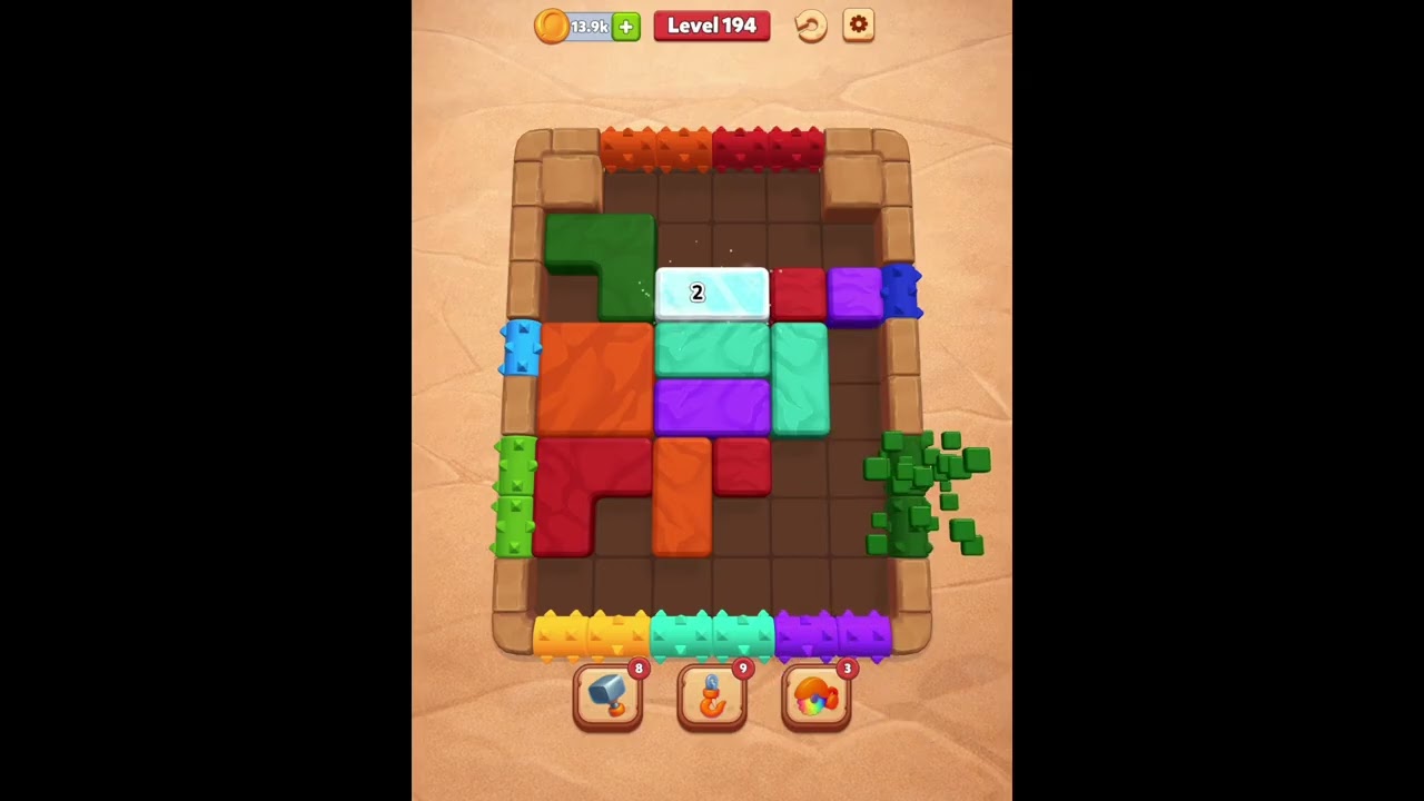 Smash Blocks Levels / No Timer No Rush / 191-192-193-194-195-196-197-198-199-200