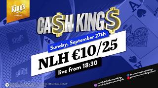 👑 Ca$h King$ Special €10/€25 NLH Cash Game live from King's Resort! 🎙(Tablesound only)! 👑 screenshot 1