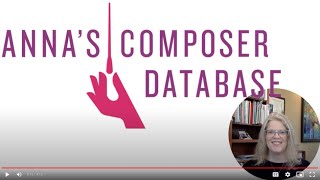 How to use Anna's Composer Database