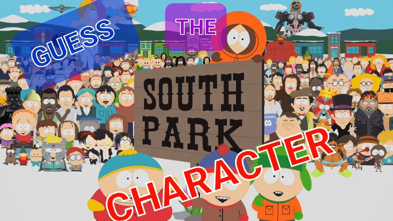 Can you guess the SOUTH PARK character name in 3sec? 》fun quiz《 