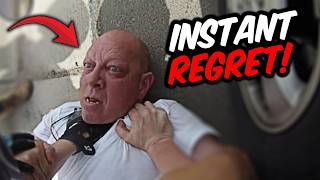 He Regretted Attacking the Biker… - When Bikers Fight Back!