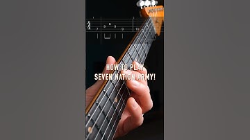 How To Play the Greatest Rock Riff Of All Time!