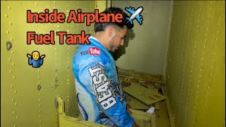 AIRPLANE FUEL TANK ENTRY and CRITICAL inspection #airplane #video #foryou