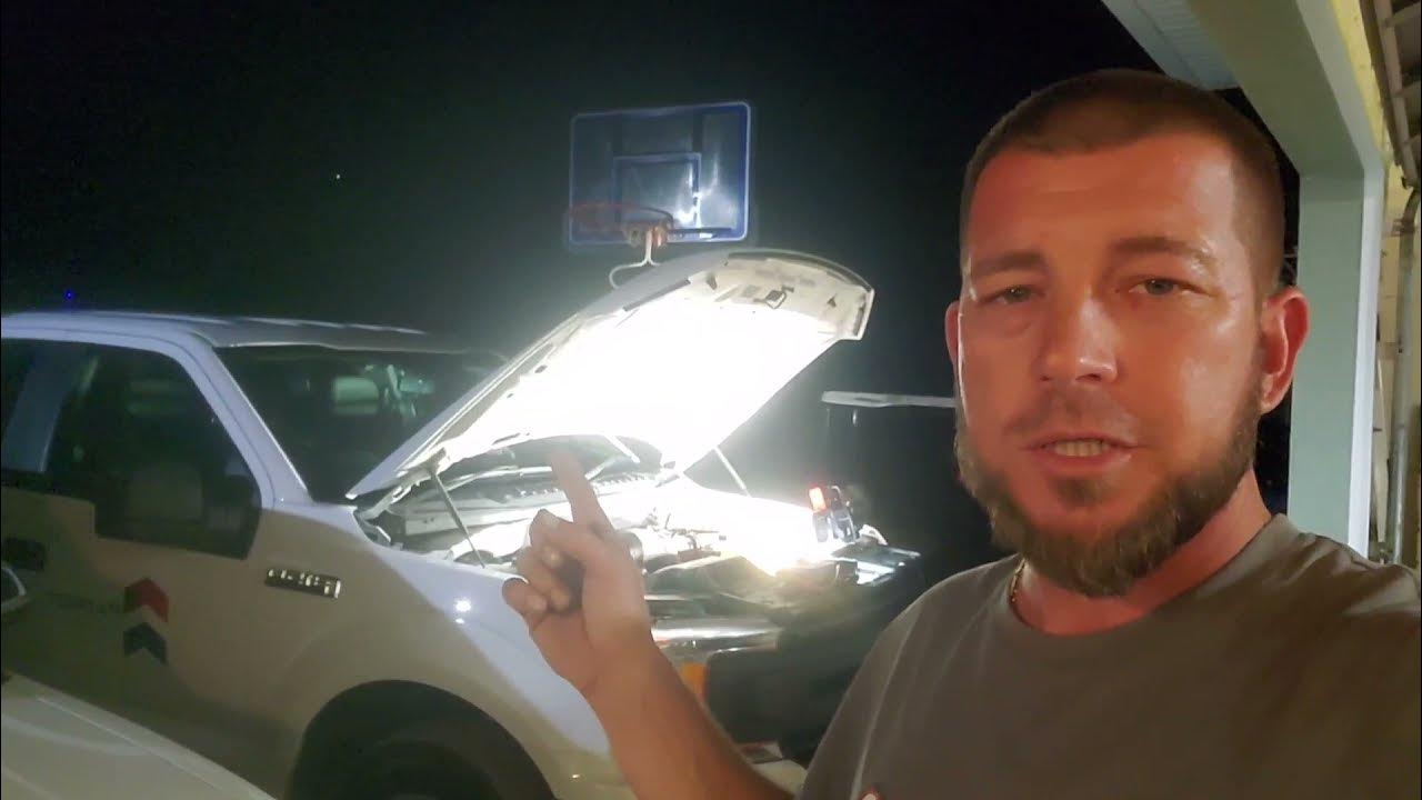 HOW TO REPLACE HEADLIGHT BULB ON A 2019 FORD F150 - YouTube