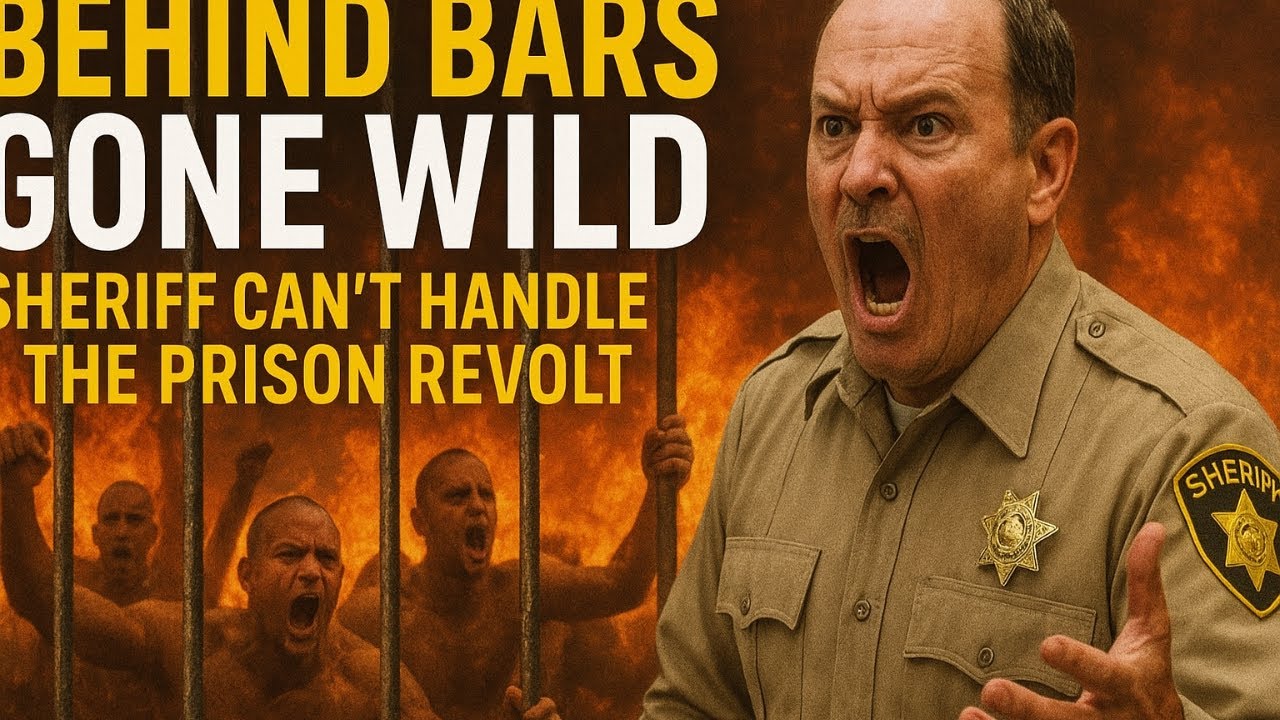 За решеткой всё взбесилось: шериф в шоке от того, что заключённые подняли массовый тюремный бунт ...