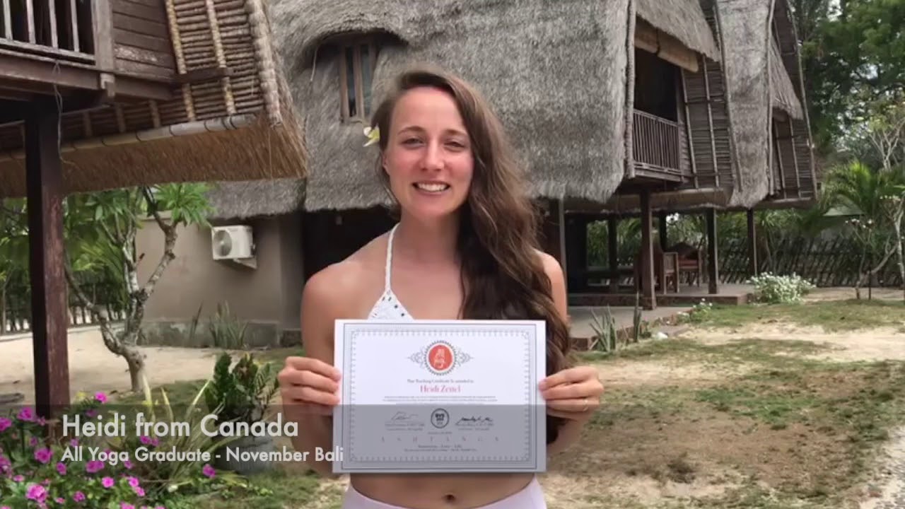 All Yoga Training - Course Testimonial Bali 2018