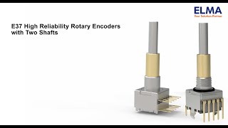 E37 miniature long-life dual concentric encoder