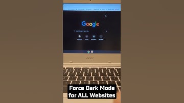 How to force dark mode for all websites #shorts #dark #darkmode #enabledarkmode #forcedarkmode #tech