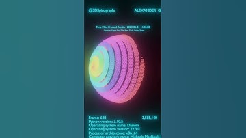 @3dspirographs ....Automated with Blender, Python, and AI.