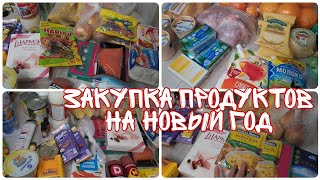 Закупка продуктов на Новый Год/ Покупка продуктов с ценами