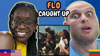 REACTION TO FLO - Caught Up (Live from The Desert) | FIRST TIME HEARING CAUGHT UP