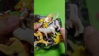 ASMR Miniature Animal Unboxing &amp; Setup 🐴🐅 Satisfying Tapping Sounds (No Talking)
