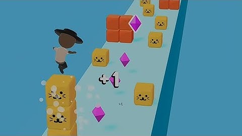 CUBE SURFER All levels gameplay New Update // Best games ios, Android // Game Run Funny 2022