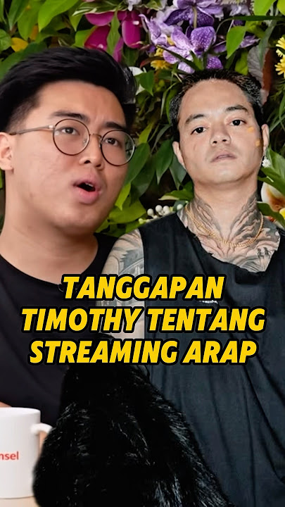 TIMOTHY RONALD SPEAKS OUT ABOUT A4A CLAN STREAMING #ybrap #rezaoktovian #timothyronald