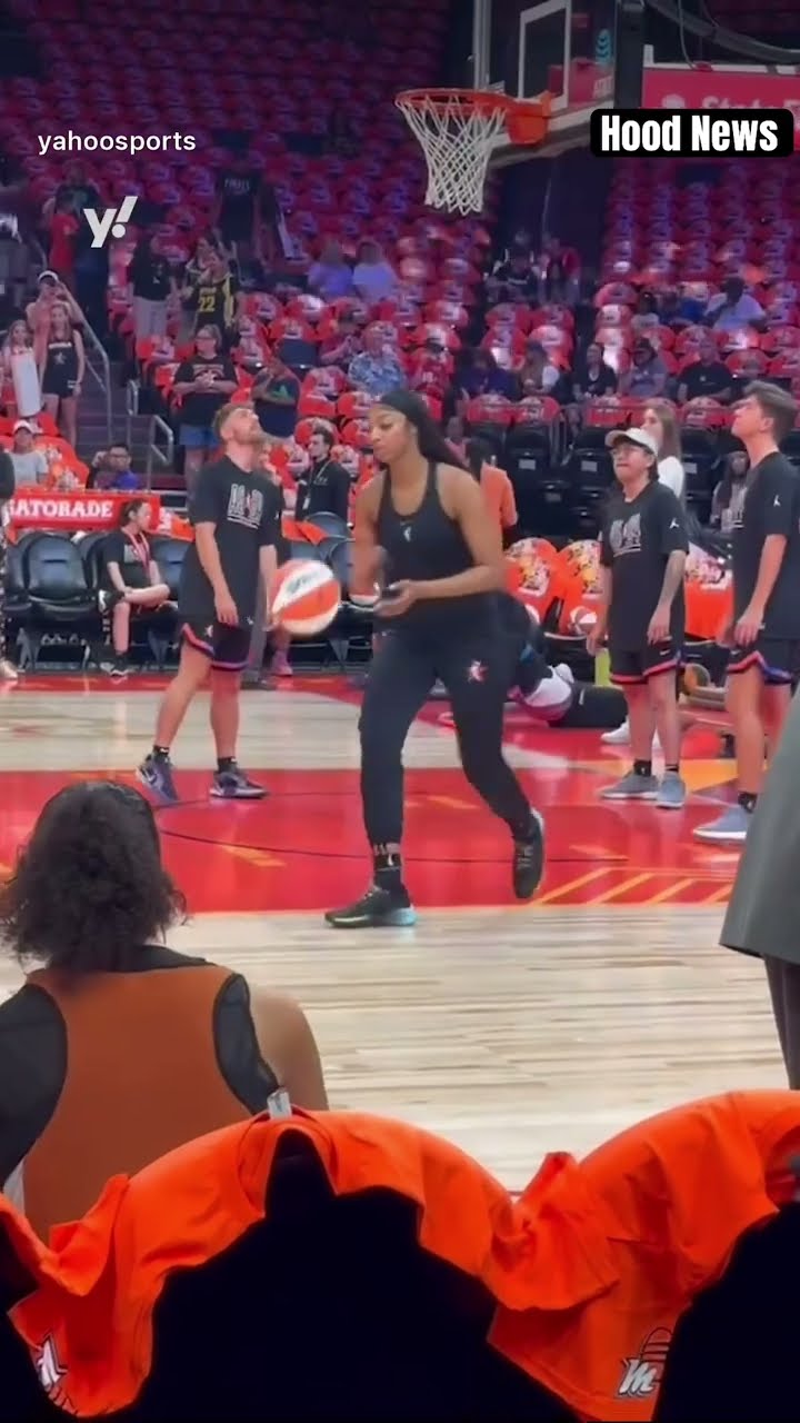 Warming up #hoodnews #angelreese #WNBA #shortvideo #basketball #omg #how #wow #howto #chicagosky #us