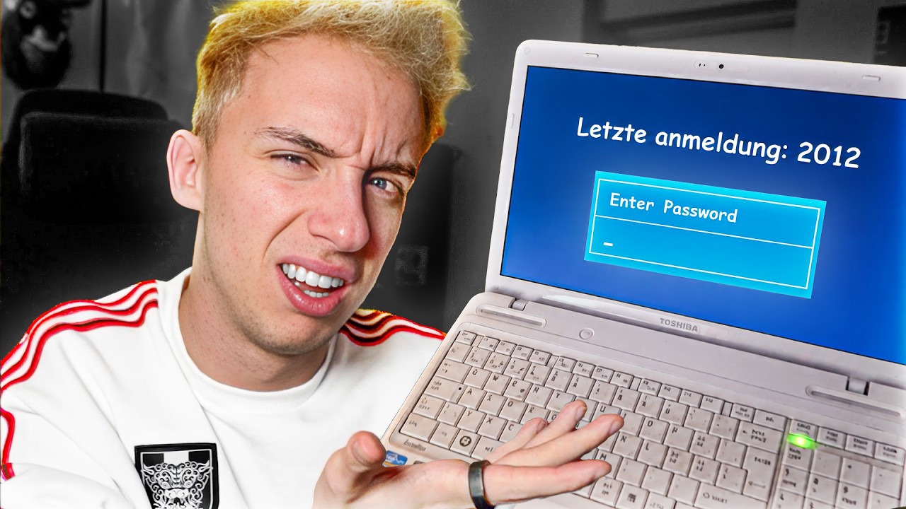 ICH HABE MEINEN KINDHEITS LAPTOP GEKNACKT…