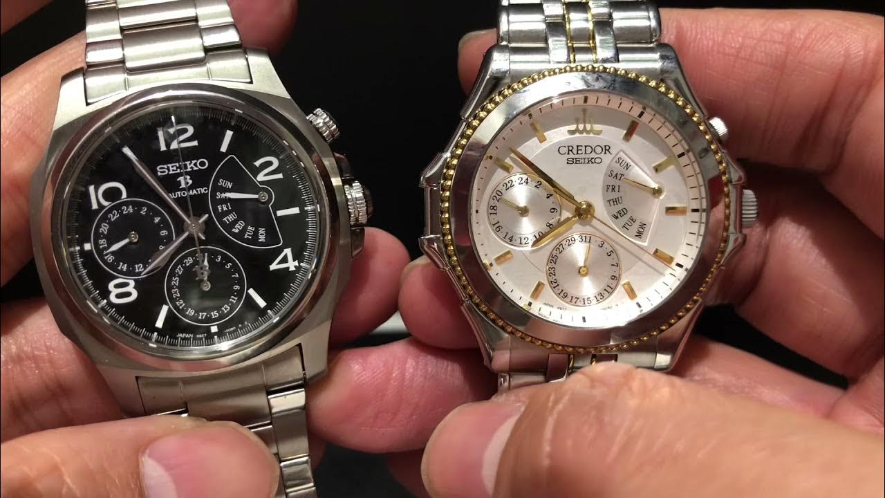 Seiko brightz SAGN007 vs Credor pacifiqe GCBG996 - YouTube