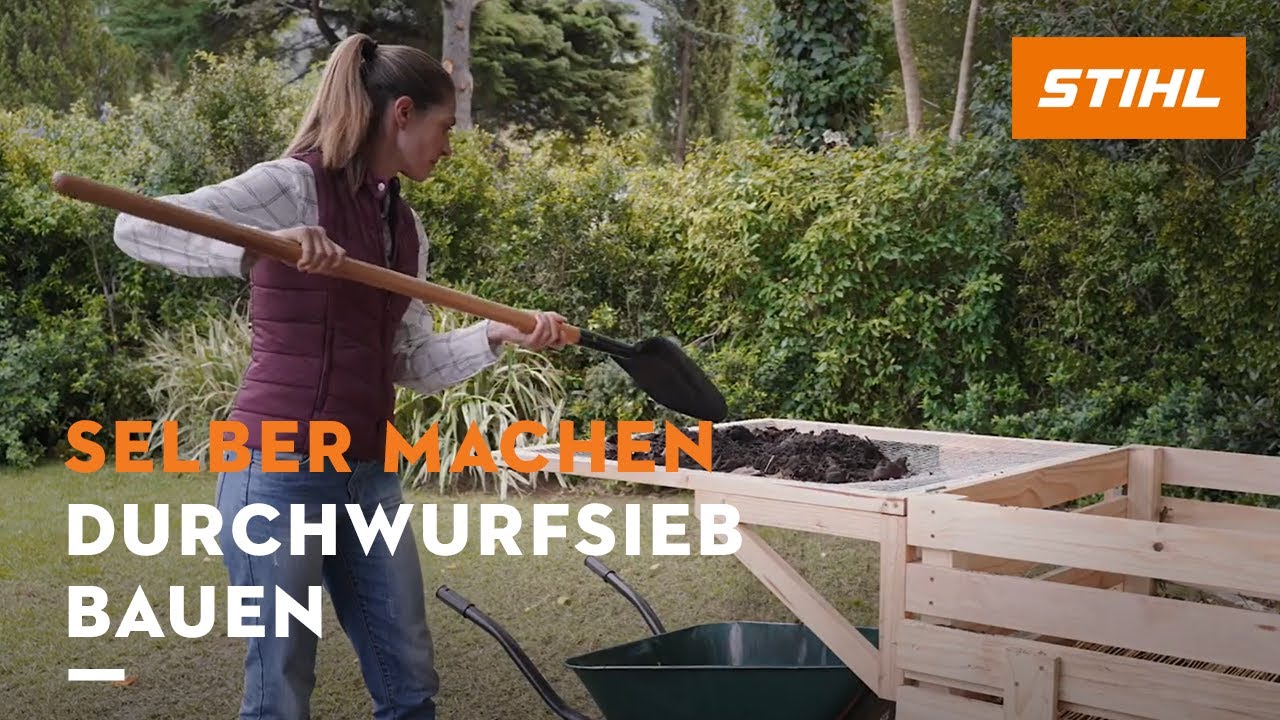 Selber machen Durchwurfsieb bauen. YouTube