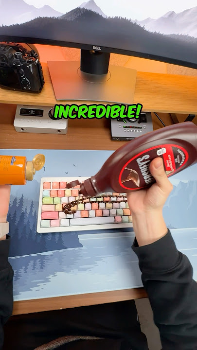 Chocolate caramel keyboard?!