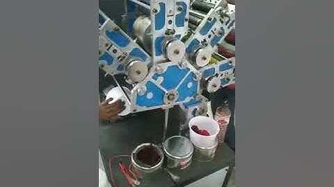 4 Color Dry Offset Food Container Printing Machine