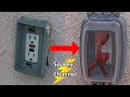 Exterior GFCI Replacement With 20A Weather Resistant  Outlet