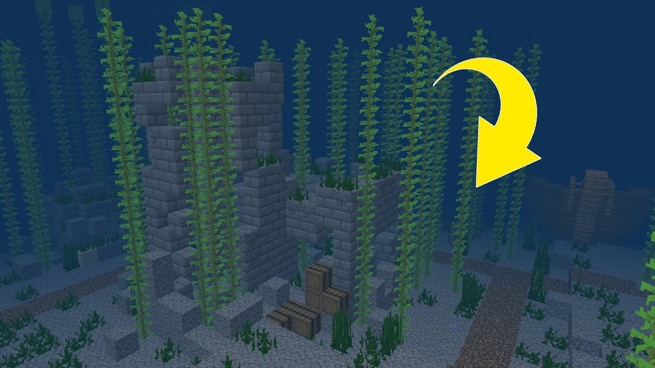 ЭТО ПЕРВОЕ ЗАТОПЛЕННОЕ ПОСЕЛЕНИЕ В МАЙНКРАФТ ПЕ 1.11.0.3