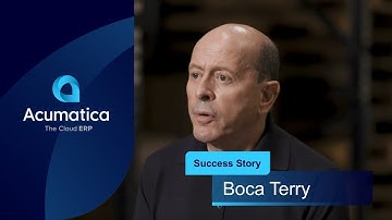 Boca Terry - Grows Sales by 25% with Acumatica ERP