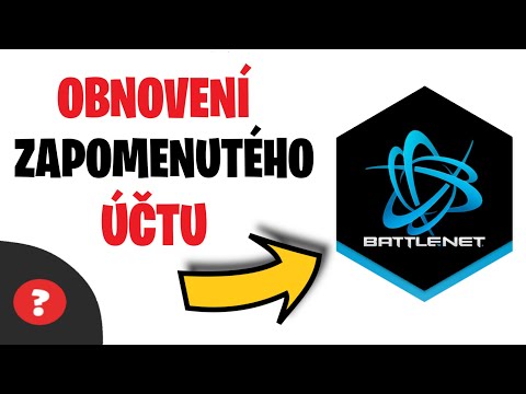 Jak OBNOVIT ZAPOMENUTÝ ÚČET na BATTLE.NET | Návod | Battle.net / Počítač