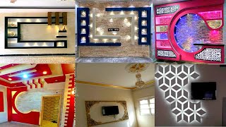 ديكورات شاشات تلفاز akkaoui/decoration platre tv