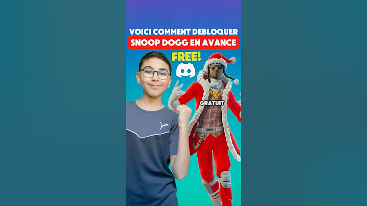 Voici la technique pour débloquer Snoop Dogg en avant-première !!! 🎅🏿✅