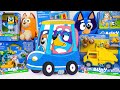 Bluey Toy Collection ASMR 💙 Unboxing Bluey GRANNIES Rita Janet cutout bingo nice parking spot